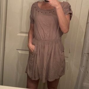 Brown summer dress
